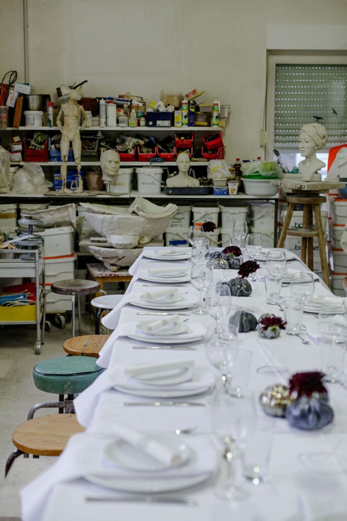 A Table for Art Karlsruhe Atelier Kassandra Becker Dinner Setting