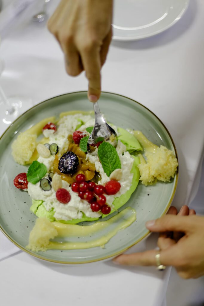 A Table for Art Karlsruhe Atelier Kassandra Becker Menü Dessert